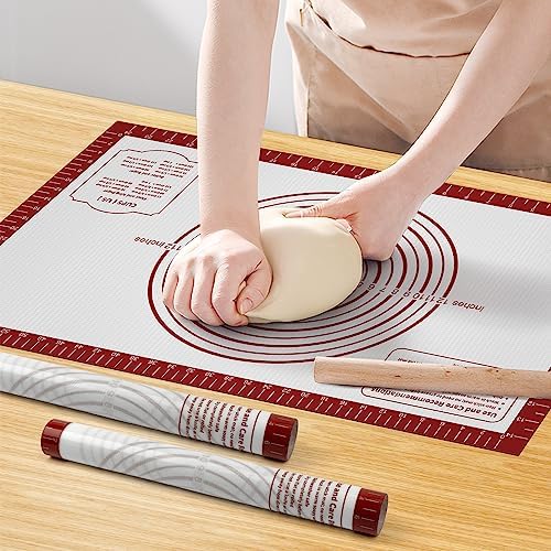 Premium Silicone Baking Mat 26x16 Inch Reusable Nonstick Nonslip