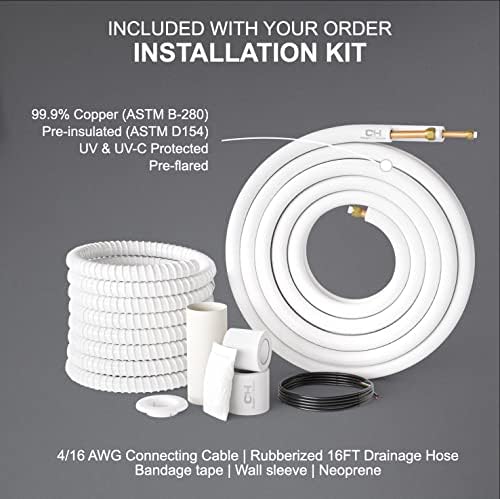 Cooper Hunter Olivia Series Five Zone Mini Split AC System
