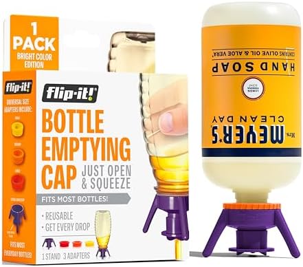 Flip-It 1-Pack Bottle Emptying Kit - No Waste
