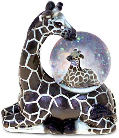 COTA Global Giraffe Snow Globe Decor 45mm