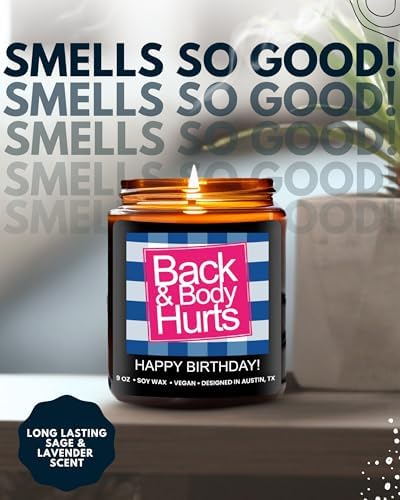 Funny Happy Birthday Candle with Funny Message