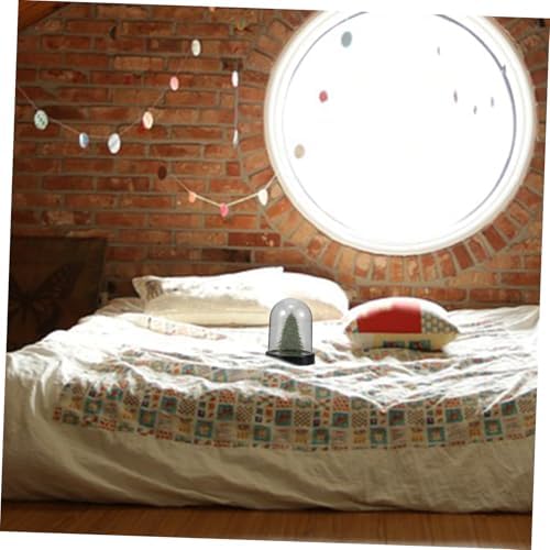 5pcs Mini Plastic Cloche Domes For Flowers And Crafts Display