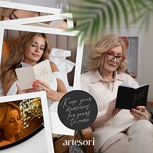ARTESORI Premium Wedding Vow Book for Her Him