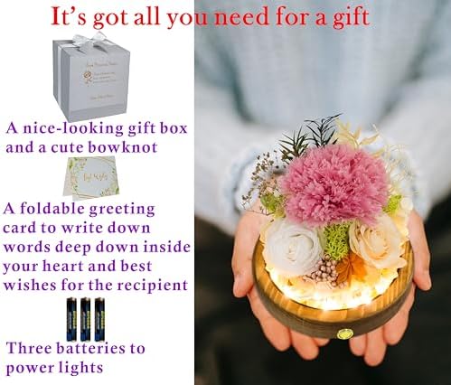 Valley of Rain Forest Preserved Flowers Gift Set