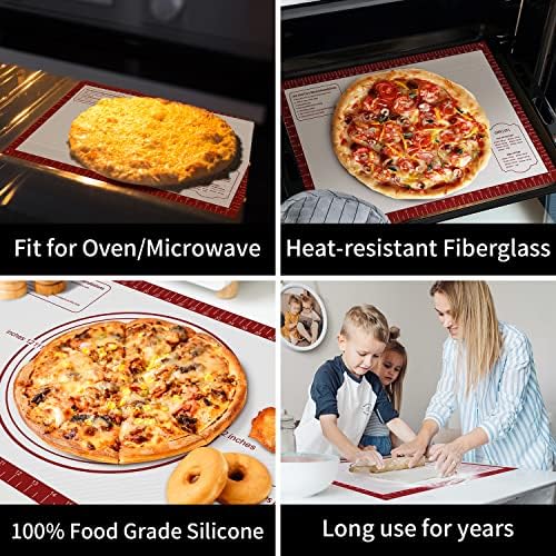 Premium Silicone Baking Mat 26x16 Inch Reusable Nonstick Nonslip