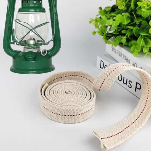 1 Roll 65 Feet Oil Lamp Wick 1 Inch Flat Cotton