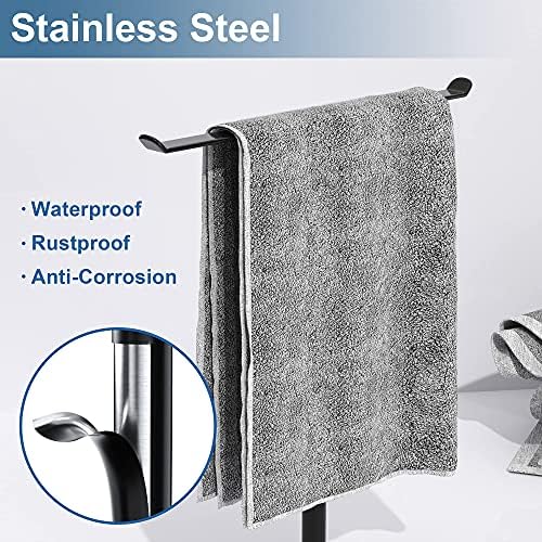 Stainless Steel T-Shape Towel Holder for Bathroom and Kitchen