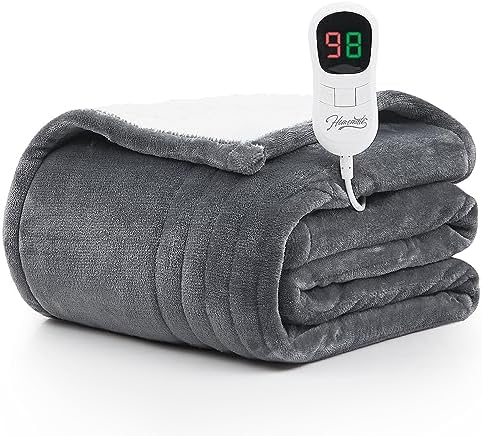 Homemate Heated Blanket Electric Throw 50x60 Inch