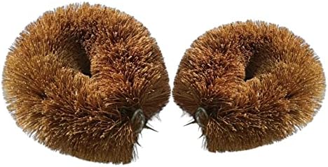 Pack of 2 Tawashi Brushes for Cleaning Vegetables and Fruits