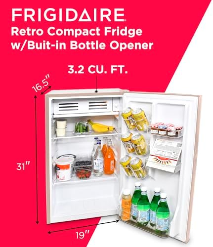 Frigidaire Retro Compact Fridge with Chiller