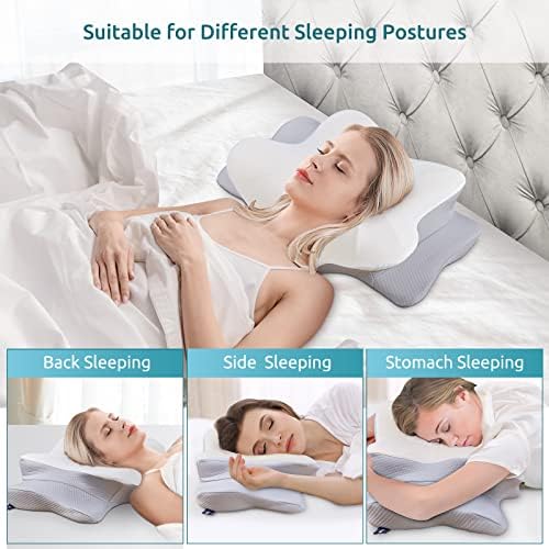 DONAMA Cervical Pillow for Neck and Shoulder Support