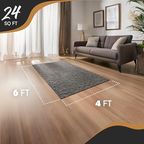 Nevlers 4x6 Felt TPO Non Slip Rug Pad