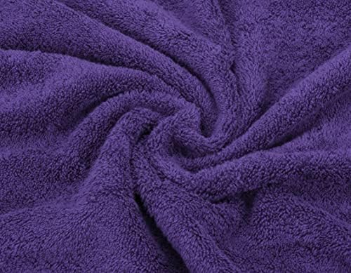 American Soft Linen Purple 6 Piece Towel Set