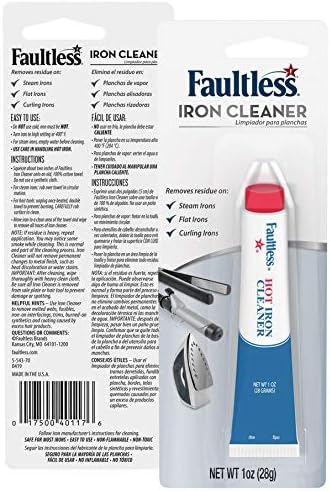 Faultless Hot Iron Cleaner 1oz 28 Grams