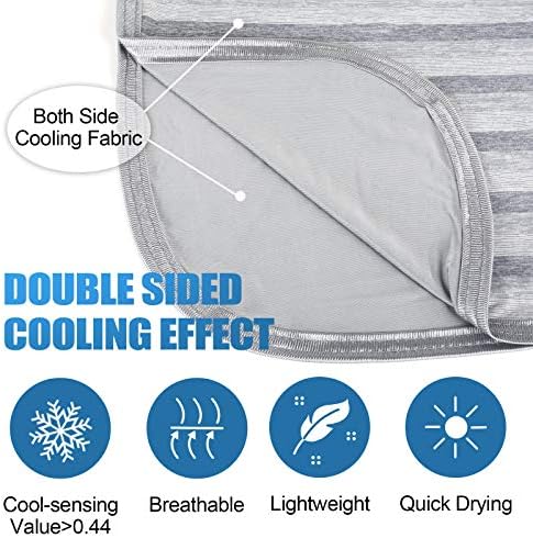 Ailemei Direct Cooling Throw Blanket for Hot Sleepers