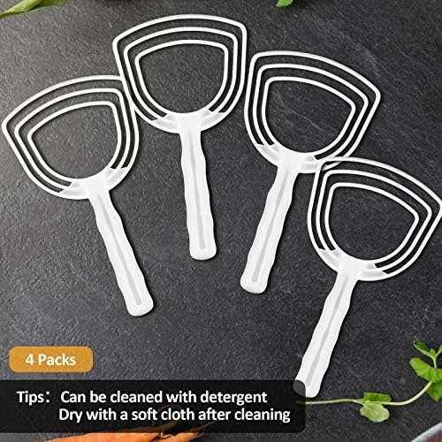 Mudder 4-Piece Fish Scale Remover Set for Kitchen Use