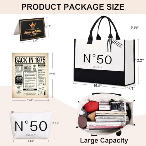 Lamyba 50th Birthday Gift Set for Her