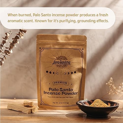 Luna Sundara Palo Santo Incense Powder 4oz