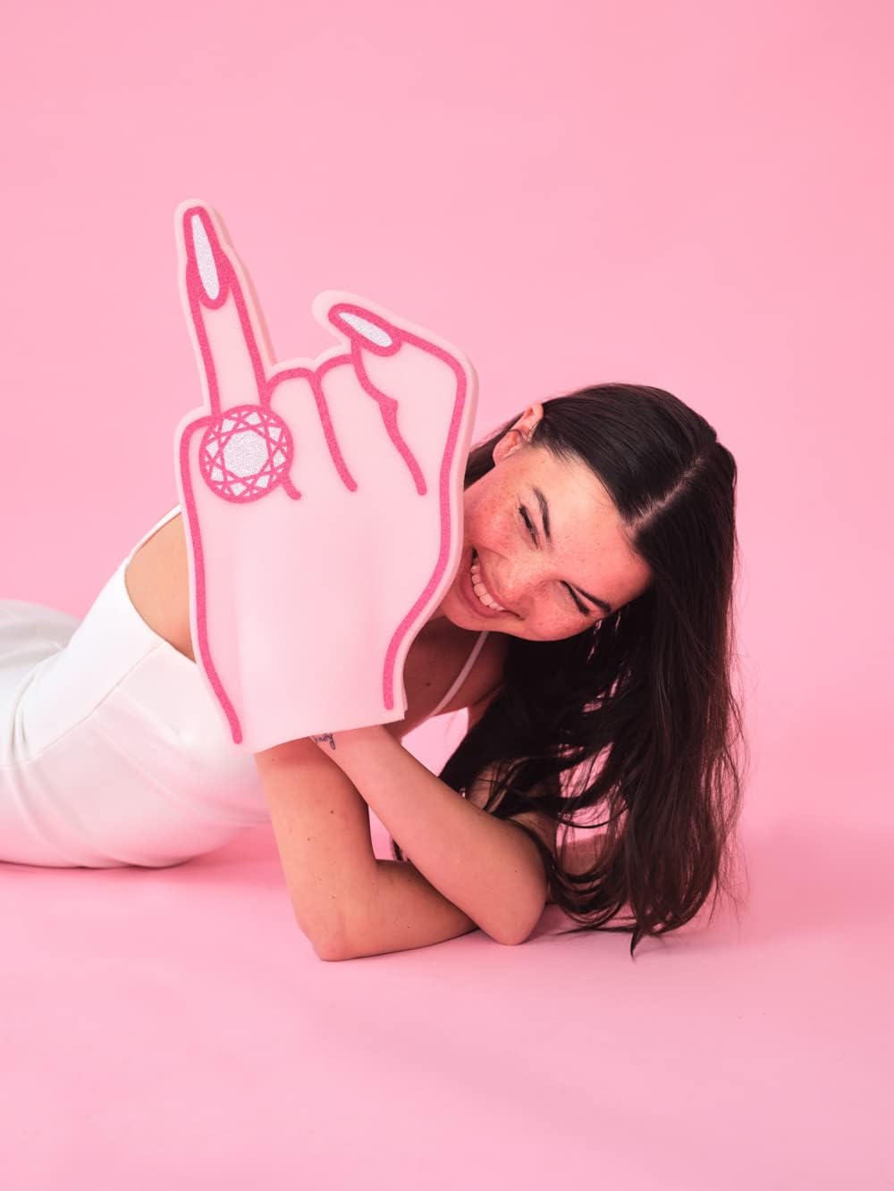 Xo Fetti Bachelorette Party Foam Ring Finger