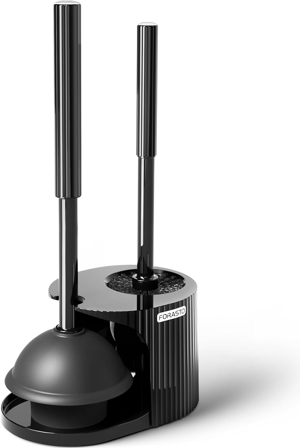 FORASTO 2 in 1 Toilet Plunger and Brush Set