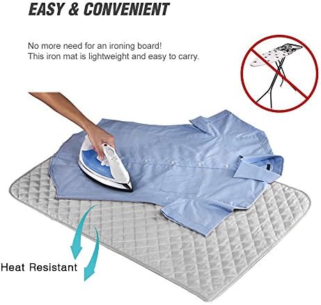 Ruibo Magnetic Ironing Mat Blanket - Heat Resistant Portable Cover 33x18