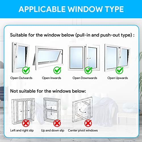 Gruntbear Portable AC Window Seal Kit 500CM