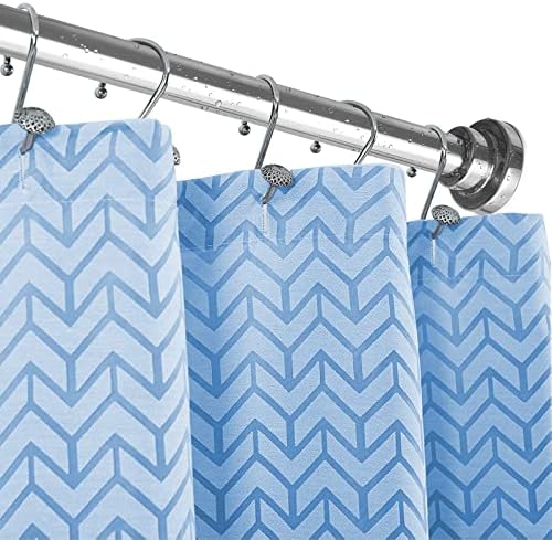 Ausemku Tension Shower Curtain Rod - 26-76 Inch Silver