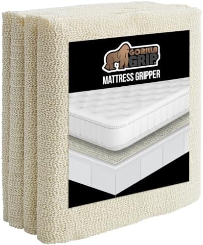 GORILLA GRIP Non-Slip Mattress Gripper for Queen Bed