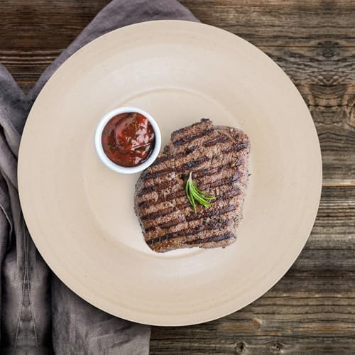 Greenandlife 10 Inch 6 Pack Wheat Straw Plates