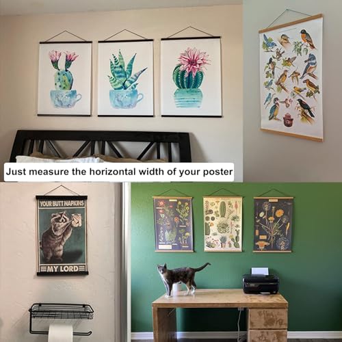 FALAMON 2 Pack Magnetic Poster Frame Hanger
