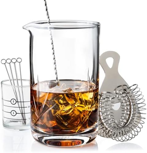 Cork Mill 24 oz Cocktail Mixing Glass Set