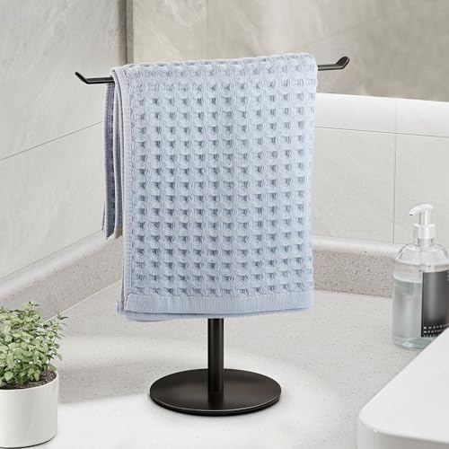 Stainless Steel T-Shape Towel Holder for Bathroom and Kitchen
