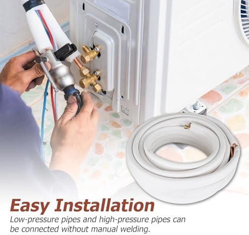 50 Ft Copper Hose Extension for Mini Split AC