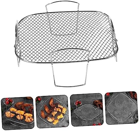 Garneck Stainless Steel Grilling Rack Cooling Rack for Air Fryer and Oven