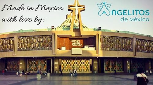 Angelitos de Mexico Guadalupana Devotional Candle