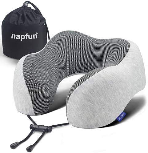 Napfun Neck Pillow for Traveling Flight