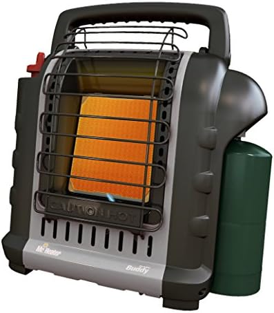 Mr Heater Buddy Grey Indoor Safe Propane Radiant Heater 4000-9000 BTU