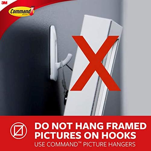 Command Small Wire Toggle Hooks 16-Pack with 24 Strips