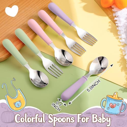 Teenyyou 3 Pack 8 Toddler Plates Feeding Set