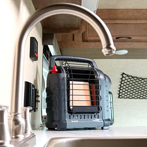 Mr Heater Buddy Grey Indoor Safe Propane Radiant Heater 4000-9000 BTU