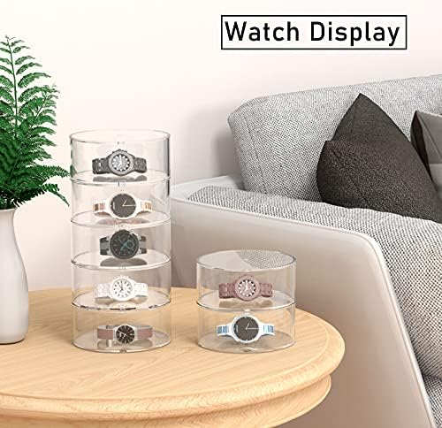 FEMELI Belt Organizer with 5 Layers and Acrylic Display Case