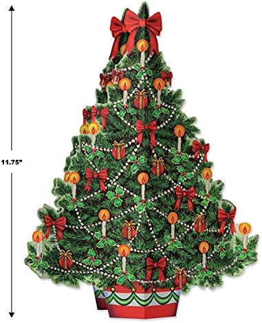 Beistle 3-D Christmas Tree Centerpiece