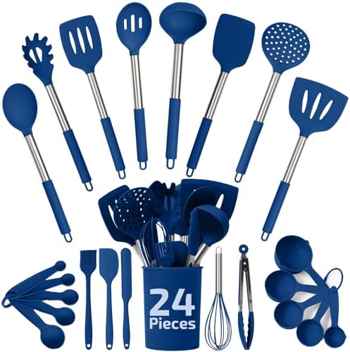 Culinary Couture 24-Piece Silicone Utensil Set 1