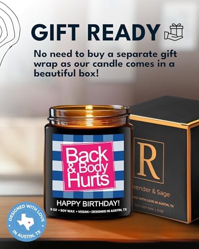 Funny Happy Birthday Candle with Funny Message