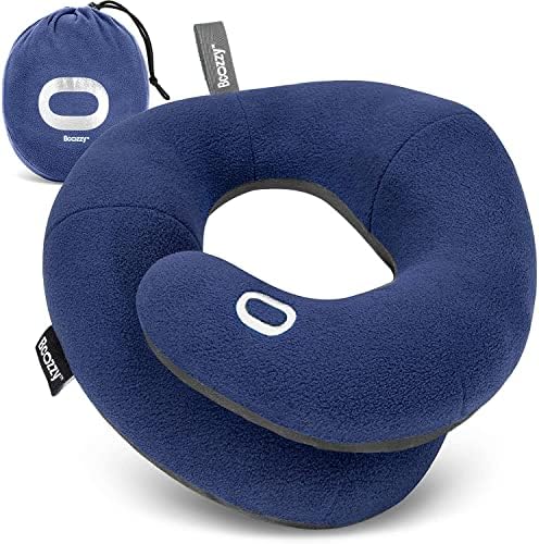 BCOZZY Travel Neck Pillow for Airplane