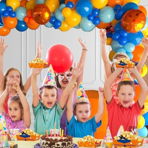 Dragon Themed Disposable Paper Food Trays 24pcs for Birthday Parties