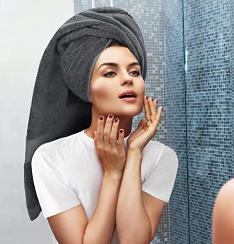 Utopia Towels 8 Piece Premium Set Grey