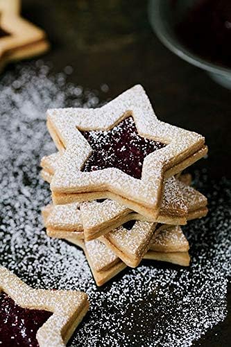 Antallcky Star Cookie Cutter Set 5pcs Stainless Steel