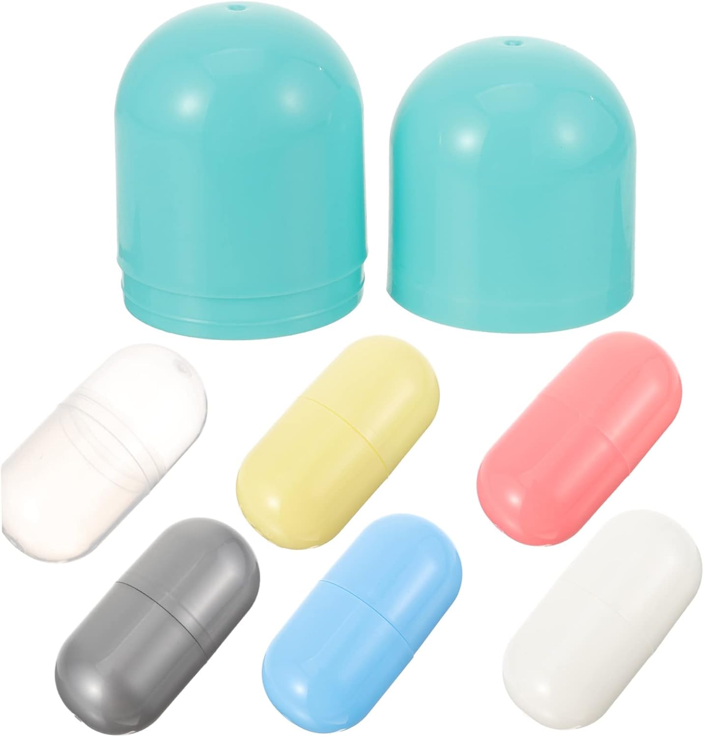 21 Pcs Clear Plastic Easter Egg Storage Container