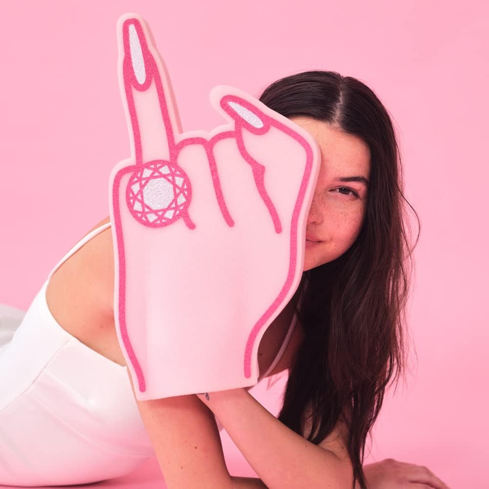 Xo Fetti Bachelorette Party Foam Ring Finger